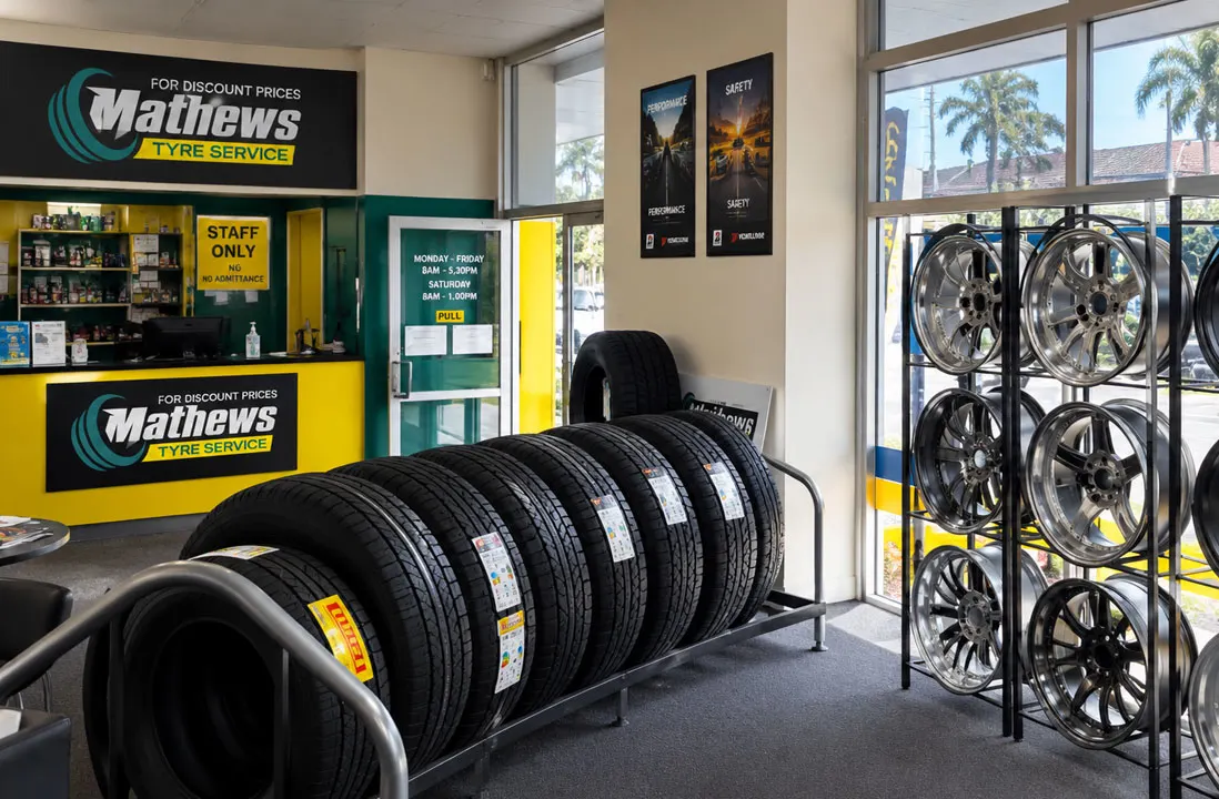 New tyres adn alloy wheels at Mathews Tyres, Campsie